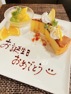誕生日プレート